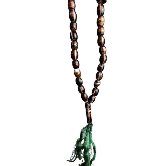 Bohemian Coffee Bean Prayer Beads - Picture 10 of 13